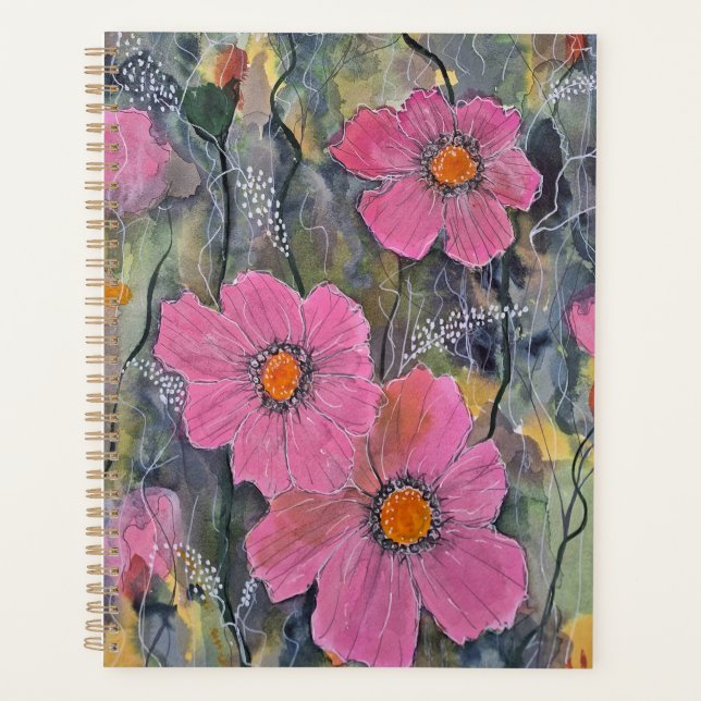 Cahier Pink Posies (Devant)