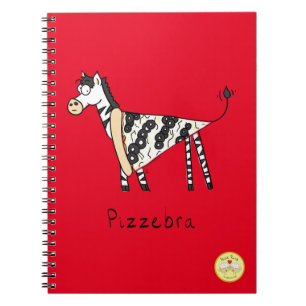Cahier Pizzebra Pizza Zèbre