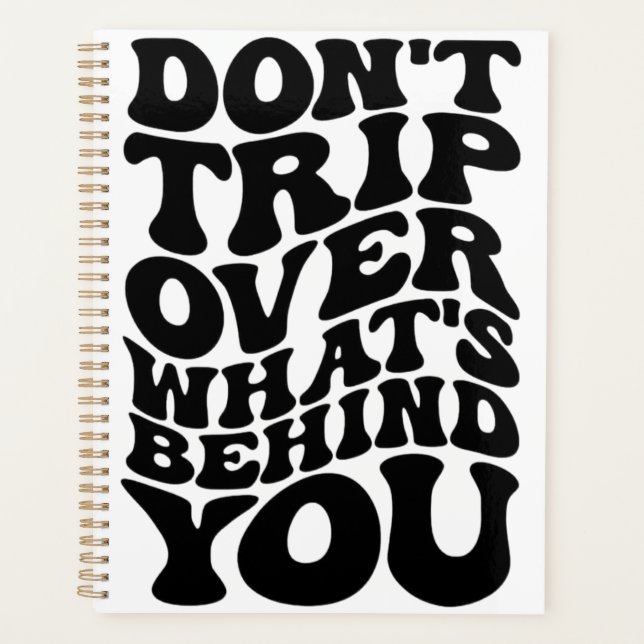 Cahier Planificateur Typographique de Citation Ins (Devant)