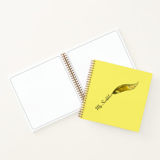 Cahier - Plume Jaune