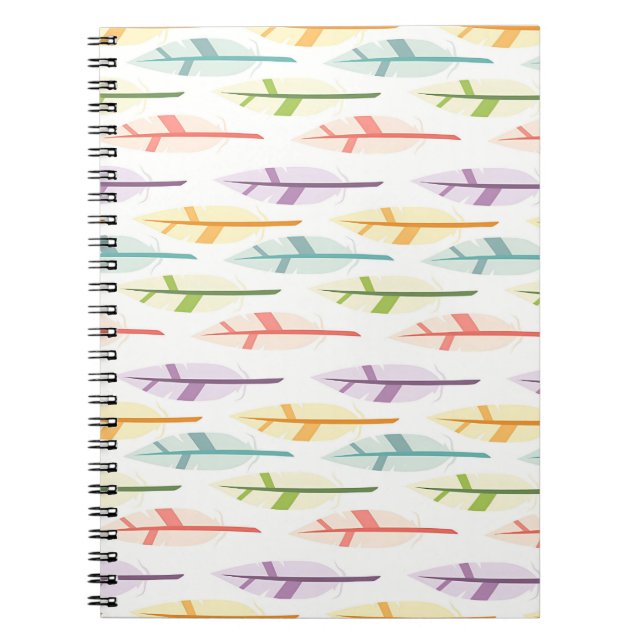 Cahier Plume Pastel (Devant)