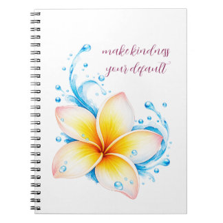 Cahier Plumeria de la Gentillesse par Défaut
