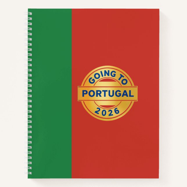 Cahier Portugal 2026 (Devant)