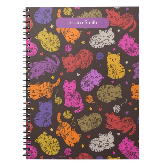 Cahier pour amateur de chats (Devant)