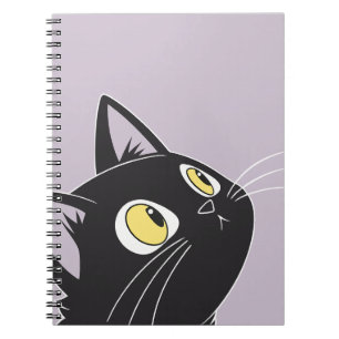 Cahier pour Enfants – Chat Noir Mignon Dessin Anim