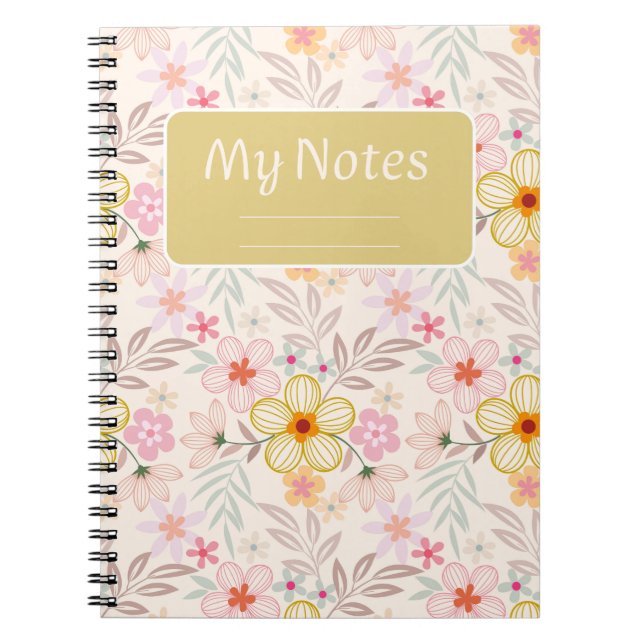 Cahier pour étudiants (retour à l'école) (Devant)