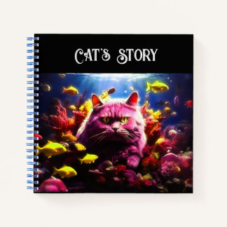 Cahier pour les amoureux des chats