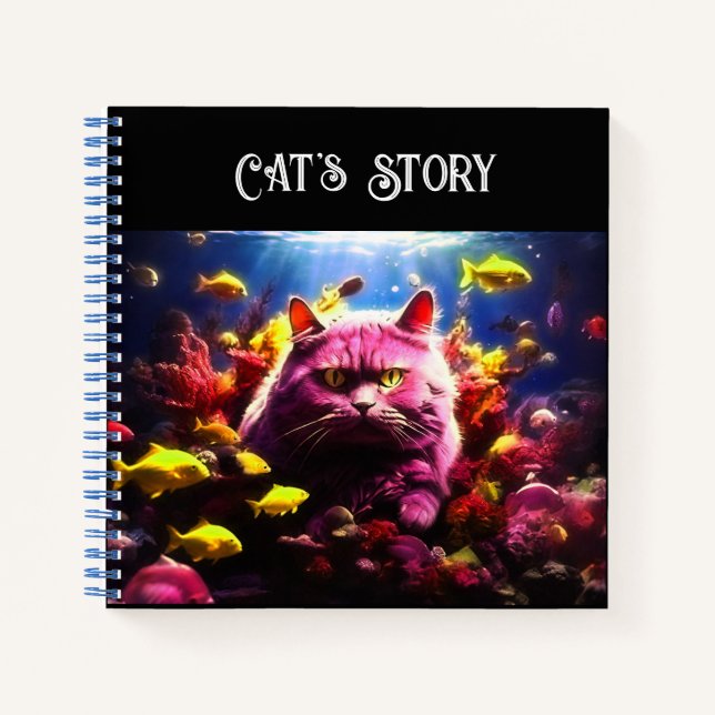 Cahier pour les amoureux des chats (Devant)