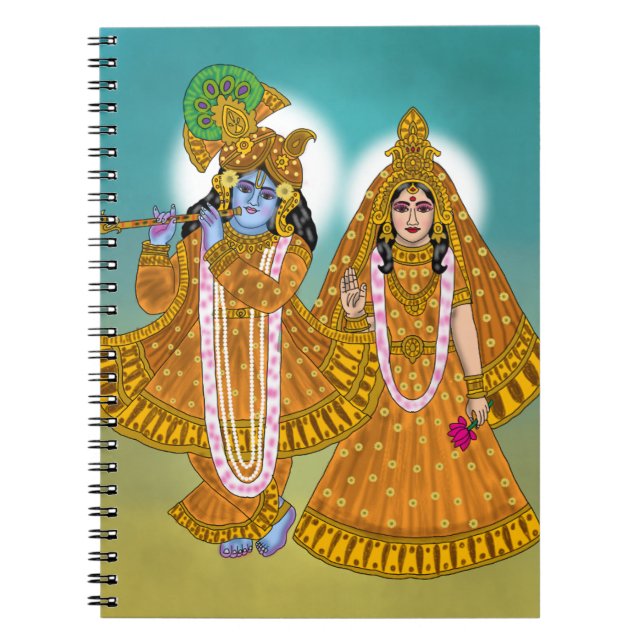 Cahier Radha Krishna (Devant)