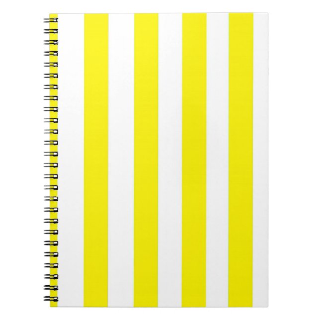 Cahier rayé jaune (Devant)