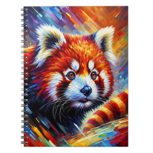 Cahier Red Panda Colorburst