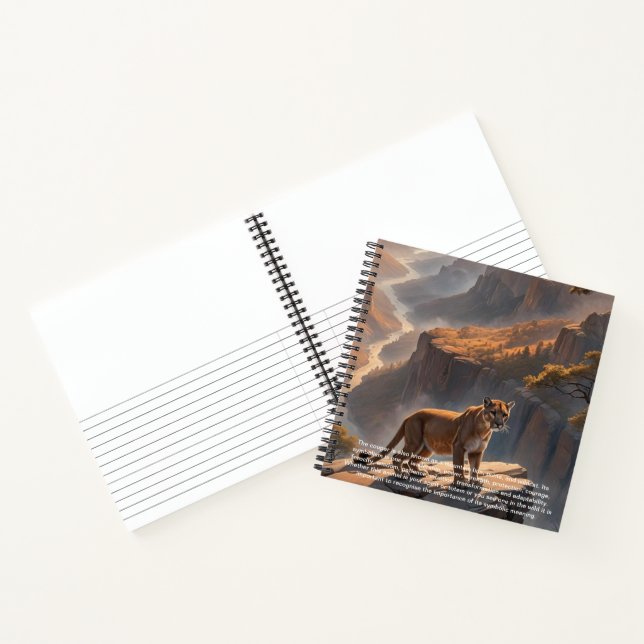 Cahier relié Cougar (Intérieur)