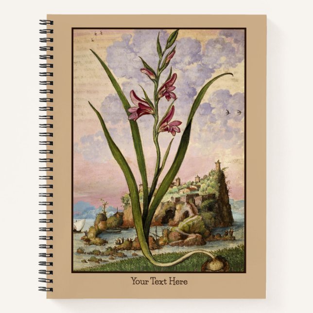 Cahier Renaissance Gladioli (Devant)