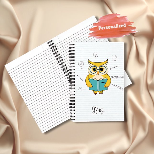 Cahier Retour à l'école – Hibou & Formule Mathémat (Créateur téléchargé)