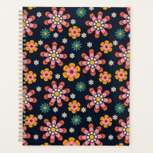 Cahier Retro Bloom Harmony