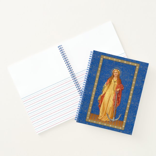 Cahier Sainte-Philomène avec Ancre (SNV 051) (Intérieur)