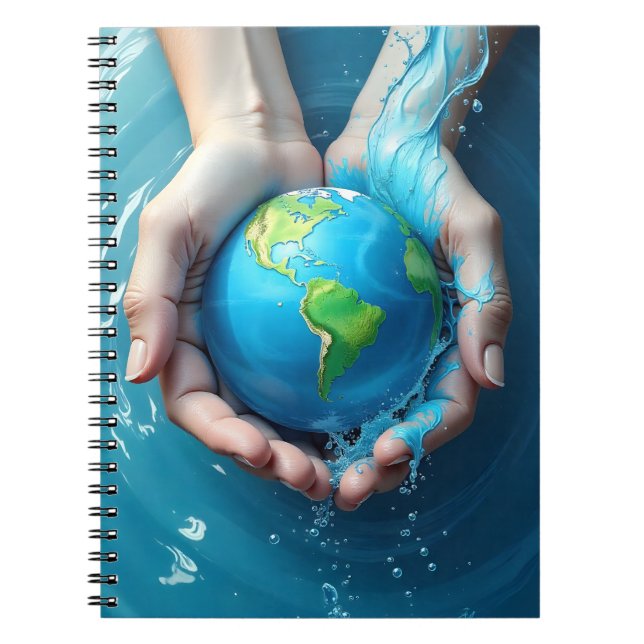 « Cahier Save the Earth Water Planet » (Devant)