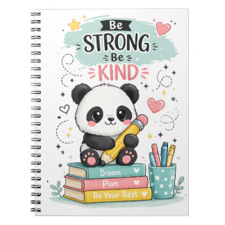 Cahier Scolaire Panda Mignon