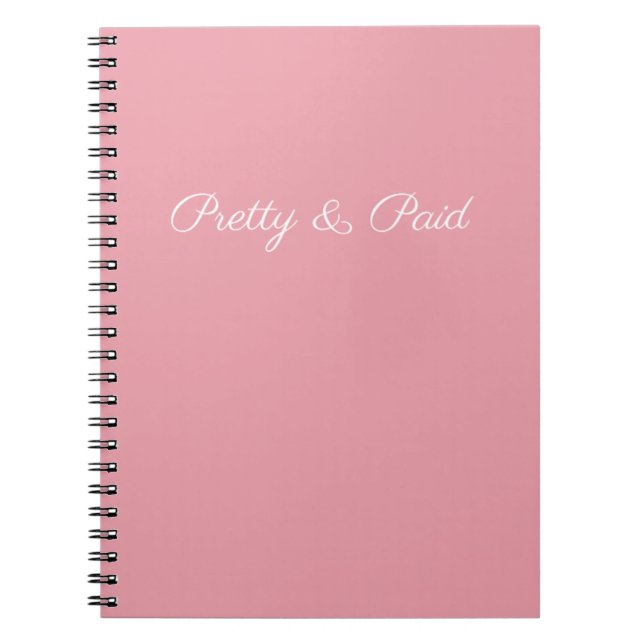 Cahier Simple Joli et Payé Petit (Devant)