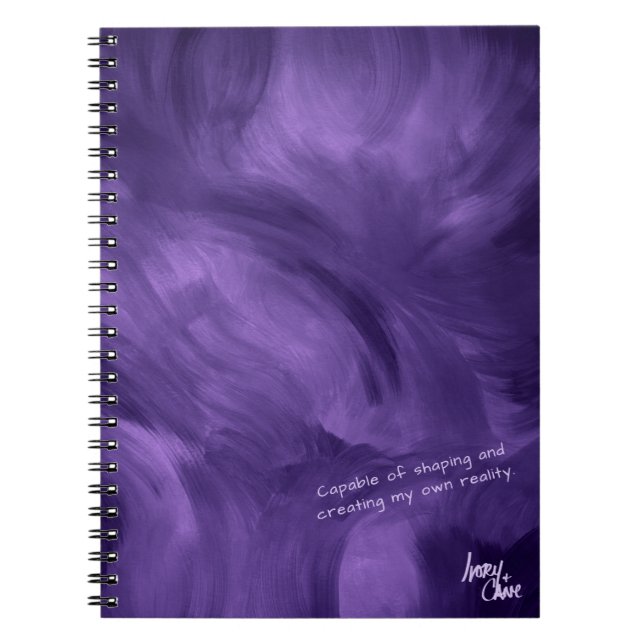 Cahier Spira Violet Haze Purple libre SPWW (Devant)