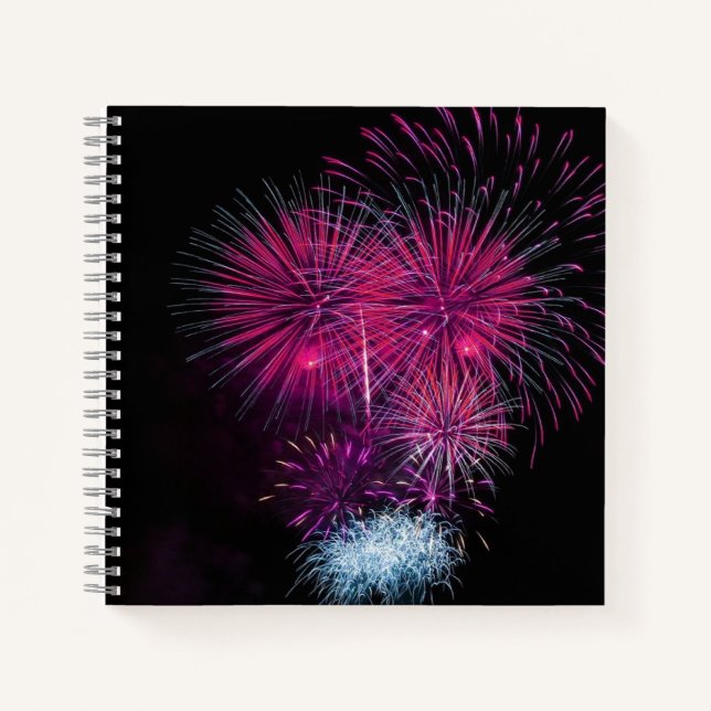 Cahier spiralé 8,5" x 8,5" (Devant)