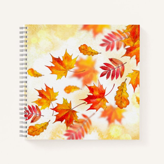 Cahier spiralé 8,5" x 8,5" (Devant)