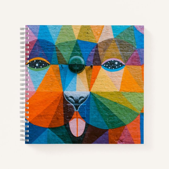 Cahier spiralé 8,5" x 8,5" (Devant)