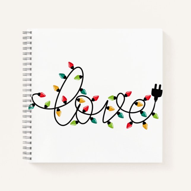 Cahier spiralé 8,5" x 8,5" (Devant)
