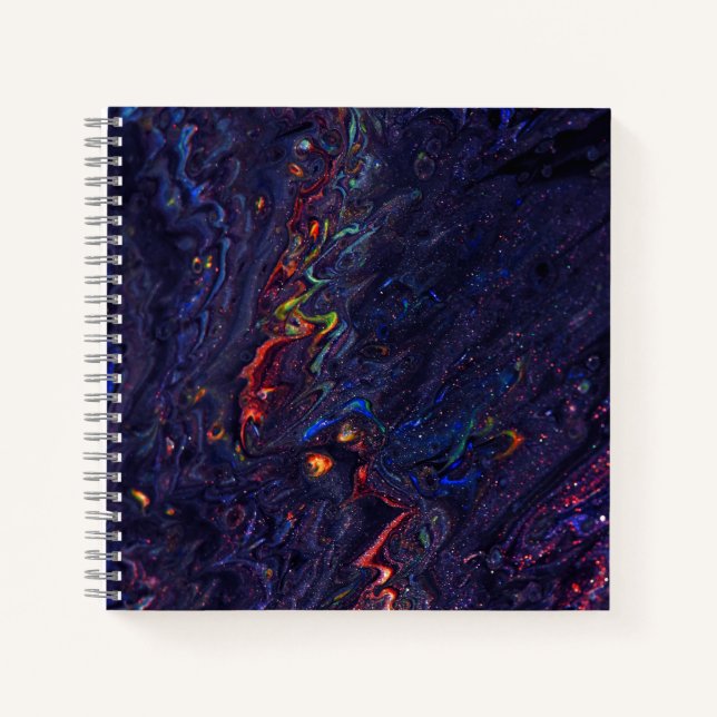 Cahier spiralé 8,5" x 8,5" (Devant)