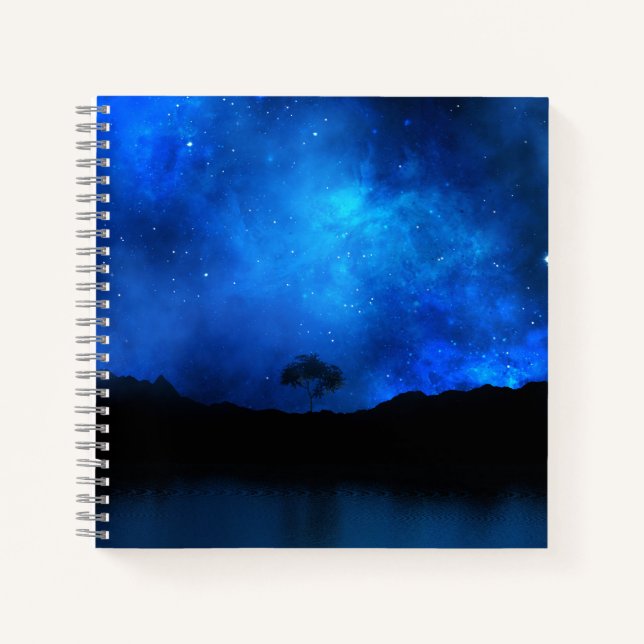 Cahier spiralé 8,5" x 8,5" (Devant)