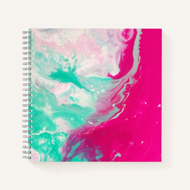 Cahier spiralé 8,5" x 8,5" (Devant)