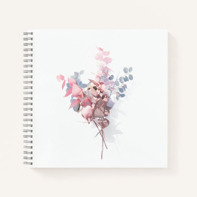 Cahier spiralé 8,5" x 8,5" (Devant)