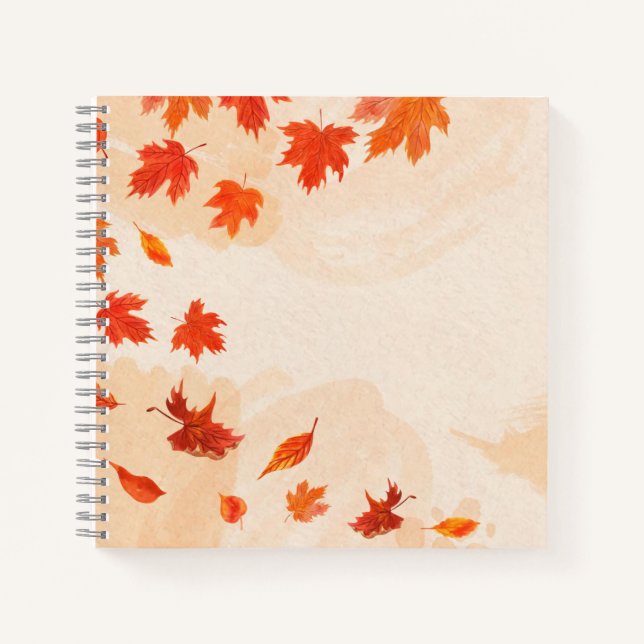 Cahier spiralé 8,5" x 8,5" (Devant)