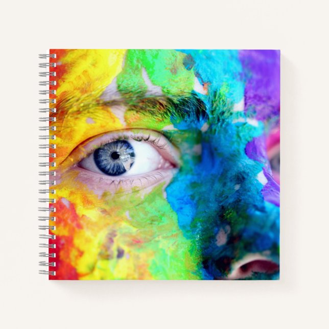 Cahier spiralé 8,5" x 8,5" (Devant)