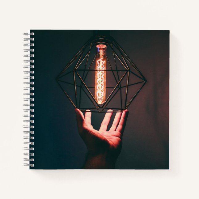 Cahier spiralé 8,5" x 8,5" (Devant)