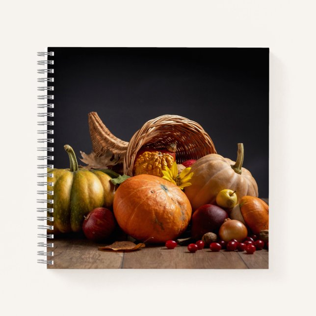 Cahier spiralé 8,5" x 8,5" (Devant)
