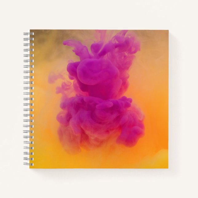 Cahier spiralé 8,5" x 8,5" (Devant)
