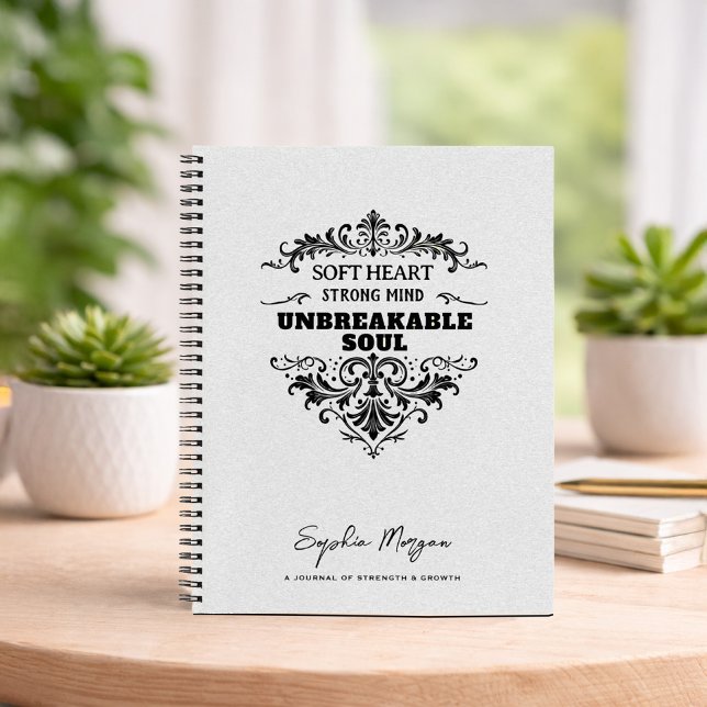 Cahier Spirale à Âme Incassable Personnalisé (Créateur téléchargé)