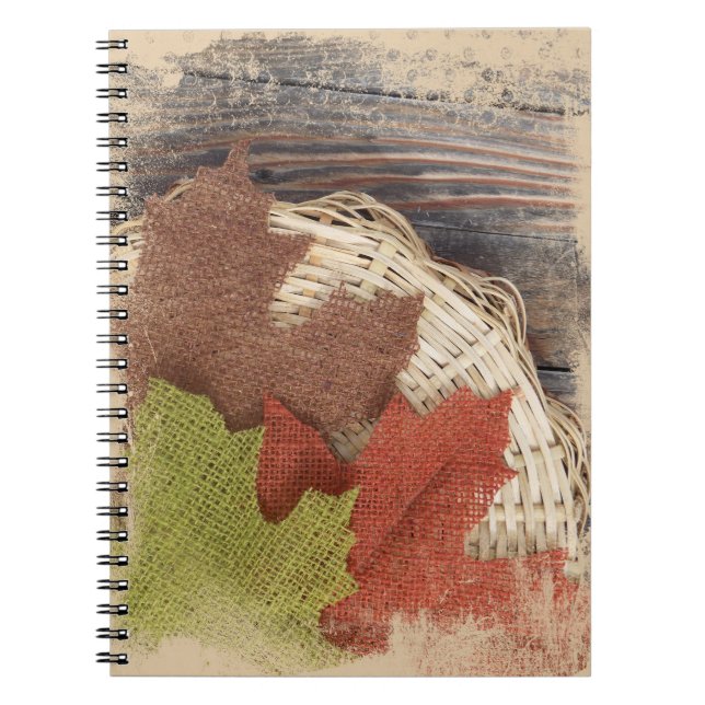 Cahier spiralé À l'automne (Devant)
