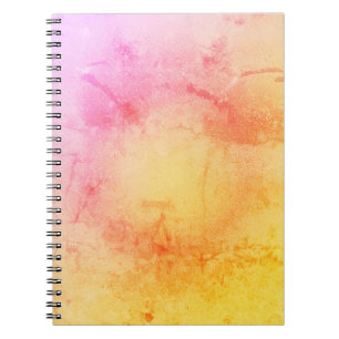 Cahier Spirale Aquarelle Coucher de Soleil