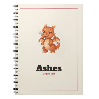 Cahier spiralé Ashes le Dragon