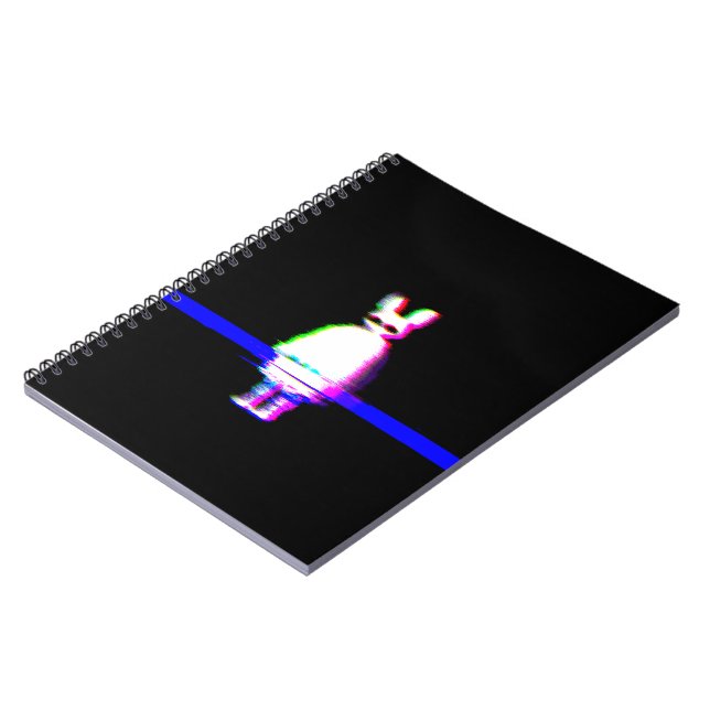 Cahier spiralé Babu Glitchcore (Côté gauche)