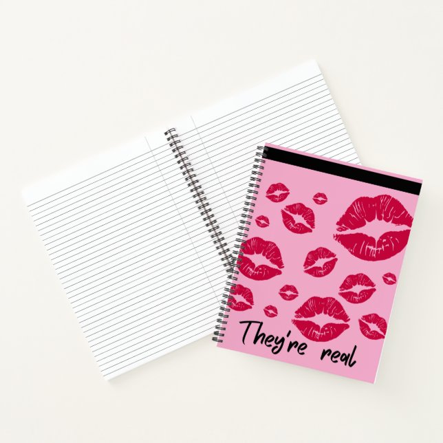 Cahier Spirale Baisers Réels Collège  (Intérieur)