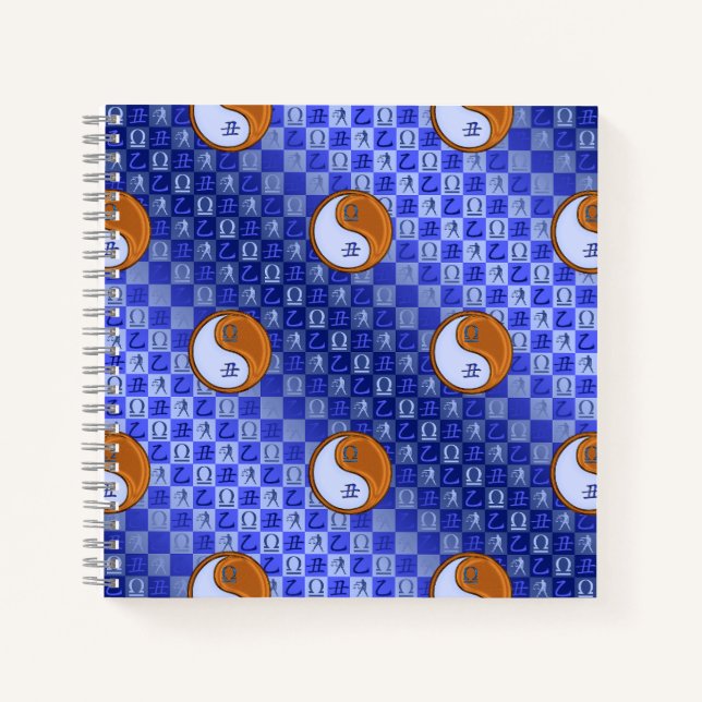 Cahier Spirale Balance & Bœuf de Bois (Devant)