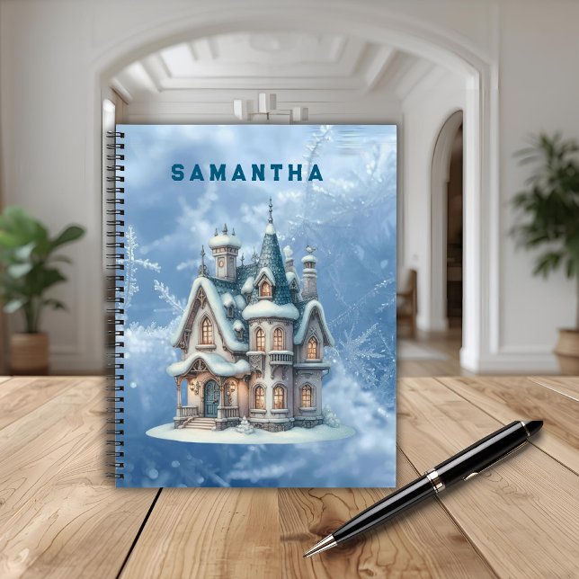 Cahier Spirale Château Conte de Fées Magique (Créateur téléchargé)