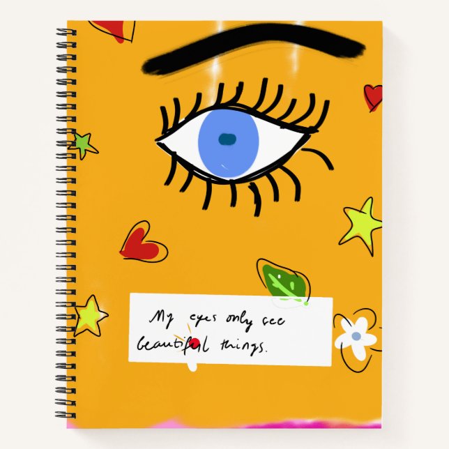 Cahier spiralé citations positives (Devant)