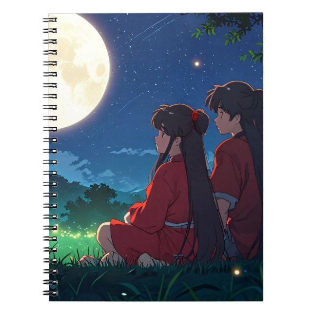 Cahier Spirale Compagnons au Clair de Lune (Devant)