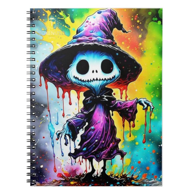 Cahier spiralé Cute Horror Boy – Saint-Valentin  (Devant)