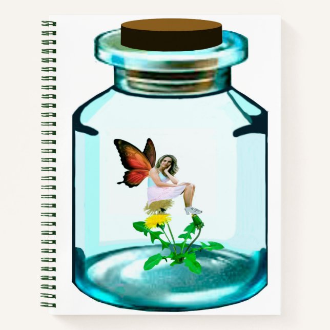 Cahier Spirale Fée Capturée (Devant)