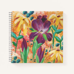 Cahier spiralé Fire and Iris